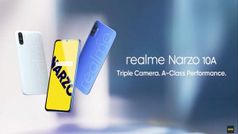 Realme Narzo 10A हुआ लॉन्च, 3 कैमरा, 5000 mAh बैटरी और बहुत कुछ