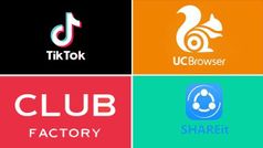 इन 52 चीनी ऐप्स को भारत में बंद करने की बात शुरू: रिपोर्ट