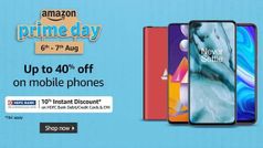 Amazon Prime Day 2020 Sale: पाँच टॉप स्मार्टफोन पर बेस्ट ऑफर्स और डिस्काउंट
