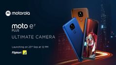 Moto E7 Plus को आज फ्लिपकार्ट से खरीदें, जानिए ऑफर्स और स्पेसिफिकेशंस