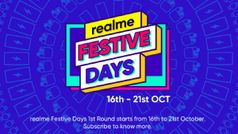 Realme Festive Days Sale: 16 अक्टूबर से हो रही है शुरू, इन प्रोडक्ट्स पर उठाएं भारी लाभ