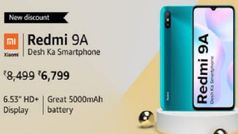 Redmi 9A: इस बेस्ट बजट स्मार्टफोन को सबसे कम कीमत में खरीदने का मौका