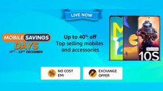 Amazon पर मोबाइल सेविंग्स डेज सेल में इन स्मार्टफोन पर मिल रहा है शानदार डिस्काउंट