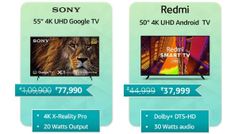 डिस्काउंट ऑफर के साथ Amazon पर मिल रही है ये स्मार्ट टीवी