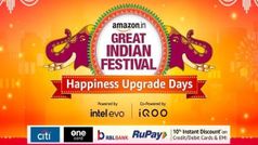 Great Indian Festival sale : Amazon लाया एक्स्ट्रा हैप्पीनेस डेज़ ऑफर, बेस्ट स्मार्टफोन डील