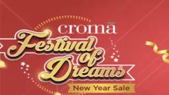 Croma New Year Sale: स्मार्टफोन, लैपटॉप, आदि पर मिल रही है धमाकेदार डील्स और डिस्काउंट