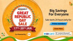 Amazon Great Republic Day Sale का हुआ ऐलान, जान लें तारीख से लेकर डील, ऑफर और बहुत कुछ