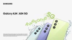 Samsung Galaxy A54 5G और Galaxy A34 5G भारत में नए ऑफर के साथ पेश
