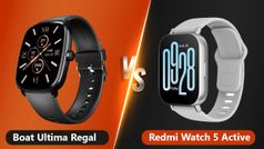 Boat Ultima Regal vs Redmi Watch 5 Active: 3000 हजार से भी कम कीमत में किसे खरीदेंगे आप?