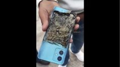 जेब में रखा फोन अचानक बन गया आग का गोला, वायरल वीडियो ने बढ़ाई चिंता