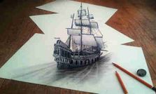 పెన్సిల్‌తో కుర్రోడి సాహసాలు!