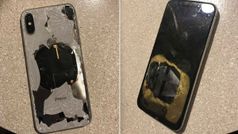 ఛార్జింగ్ పెడుతుండగా పేలిన iPhone X