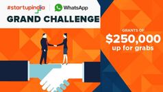 స్టార్టప్ ఇండియా – వాట్సాప్ గ్రాండ్ ఛాలెంజ్‌, గెలిస్తే రూ.1.8 కోట్లు మీ సొంతం