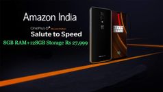 మతిపోయే డిస్కౌంట్లతో అమెజాన్లో OnePlus 6T అమ్మకాలు