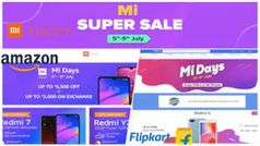 అద్భుతమైన ఆఫర్లతో మొదలైన Mi డేస్&Mi సూపర్ సేల్స్