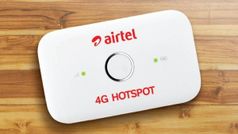 క్యాష్‌బ్యాక్ ఆఫర్లతో ఎయిర్‌టెల్ 4G హాట్‌స్పాట్
