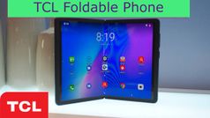 CES 2020: TCL ఫోల్డబుల్ ఫోన్ ఫీచర్స్ ఎలా ఉన్నాయో చూడండి...