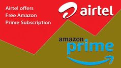 Amazon Primeను ఉచితంగా అందిస్తున్న Airtel రీఛార్జ్ ప్లాన్‌లు