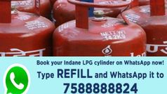 Indane గ్యాస్ సిలిండర్ Whatsapp లో బుక్ చేయడం ఎలా? కొత్త నెంబర్ ఇదే ..!