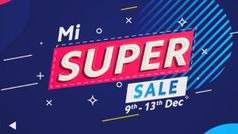 Mi Super Sale 2020: షియోమీ గాడ్జెట్లపై భారీ ఆఫర్లు! ధరలు చూడండి.