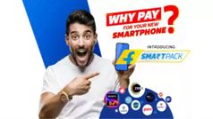 'Flipkart Smart Pack ' లో ఫోన్ ఉచితం. మీరు వాడే సర్వీస్ లకు డబ్బు చెల్లిస్తే చాలు. 