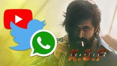సోషల్ మీడియా లో దుమ్ములేపుతున్న KGF2 . వరల్డ్ రికార్డు కు దగ్గర్లో ...?