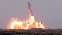 SpaceX రాకెట్ లాంచ్...అంతా సక్సెస్ అనుకునే లోపే ! పేలిపోయింది. 