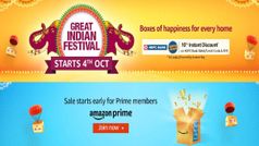 Amazon Great Indian Festival సేల్ డేట్ వచ్చేసింది!! డిస్కౌంట్ ఆఫర్లపై లుక్ వేయండి