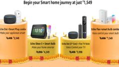 మీ ఇంటిని Smart Home గా మార్చే గాడ్జెట్లపై, అమెజాన్ లో భారీ ఆఫర్లు . 