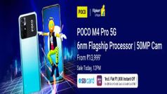 Poco M4 Pro 5G ఫ్లిప్‌కార్ట్ మొదటి సేల్ లో బ్రహ్మాండమైన డిస్కౌంట్ ఆఫర్లు...