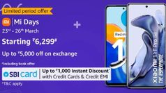 Amazon లో Mi స్మార్ట్ ఫోన్ల పై భారీ ఆఫర్లు ! ఫోన్ల లిస్ట్ చూడండి.