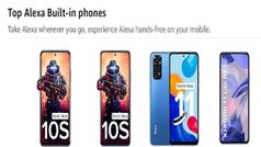 అలెక్సా ఇన్ బిల్డ్ స్మార్ట్‌ఫోన్ల కొనుగోలుపై అమెజాన్‌లో భారీ డిస్కౌంట్ ఆఫర్లు...