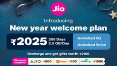 Jio న్యూ ఇయర్ వెల్‌కమ్‌ ప్లాన్‌ 2025.. 200 రోజుల వ్యాలిడిటీ, 500GB హైస్పీడ్‌ డేటా, రూ.2150 విలువైన కూపన్‌లు..!