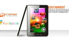 മൈക്രോമാക്‌സ് ഫണ്‍ബുക്ക് ടാബ്‌ലറ്റിന് 6,499 രൂപ