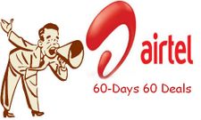 എയര്‍ടെല്‍ പ്രീപെയ്ഡ് ഉപയോക്താക്കള്‍ക്ക് '60 ഡേയ്‌സ് 60 ഡീല്‍സ്'