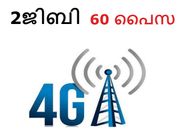 2ജിബി 4ജി ഡാറ്റ വെറും 60 പൈസ: ഞെട്ടിക്കുന്ന ഓഫര്‍!
