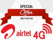 എയര്‍ടെല്‍ ബമ്പര്‍ ഓഫര്‍: 60ജിബി ഡാറ്റ തികച്ചും സൗജന്യം, വേഗമാകട്ടേ!