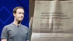 ഇനി ആവർത്തിക്കില്ല, മാപ്പ്; ഫേസ്ബുക്ക് പത്രപരസ്യം