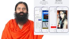 വാട്സാപ്പിന് വെല്ലുവിളിയുമായി ബാബ രാംദേവിന്റെ പതഞ്‌ജലി കിമ്പോ ആപ്പ്!!