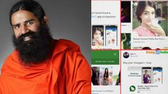 പാകിസ്ഥാൻ നടിയുടെ ചിത്രം, വാട്സാപ്പിന്റെ ഈച്ചക്കോപ്പി.. വിവാദങ്ങളോടെ പതഞ്‌ജലി ആപ്പ്!