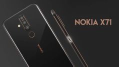 16 മൊപിക്‌സലിന്റെ ഇന്‍-ഡിസ്‌പ്ലേ സെല്‍ഫി ക്യാമറയും കരുത്തന്‍ പ്രോസസ്സറുമായി നോക്കിയ എക്‌സ് 71 വിപണിയില്‍