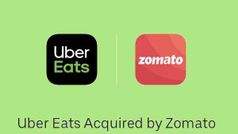 Zomato Acquires Uber Eats: ഇന്ത്യയിലെ ഊബർ ഈറ്റ്സിനെ 2485 കോടി രൂപയ്ക്ക് സ്വന്തമാക്കി സൊമാറ്റോ