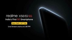 Realme X50 Pro 5G: ഇന്ത്യയിലെ ആദ്യത്തെ 5ജി സ്മാർട്ട്ഫോണാവാൻ റിയൽമി എക്സ്50 പ്രോ 5ജി വരുന്നു