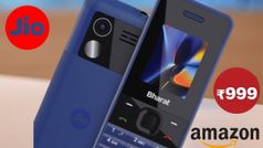 999 രൂപയുടെ ജിയോ ഭാരത് 4ജി ഫീച്ചർ ഫോൺ ആമസോണിലൂടെ വിൽപ്പനയ്ക്ക്! വാങ്ങാനുള്ള സമയവും സന്ദർഭവും...