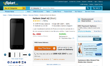 Karbonn Smart A2 Spotted at Flipkart for Rs 4,990: Will You Buy A Dual SIM Gingerbread Smartphone?