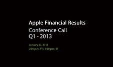 Apple to Announce Q1 2013 Earnings Today