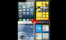 Battefield OS: BlackBerry 10 vs iOS 6 vs Android Jelly Bean vs Windows Phone 8