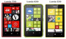 Lumia 720 vs Lumia 520 vs Lumia 620: Nokia Windows Phone 8 Family Battle Heats Up