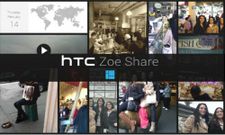 Zoe Share Feature: HTC One Collage Photo and Video Samples Surface Online