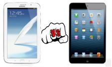 Galaxy Note 510 vs iPad Mini: Can Samsung Take A Bite Out of Mini Apple Pie?